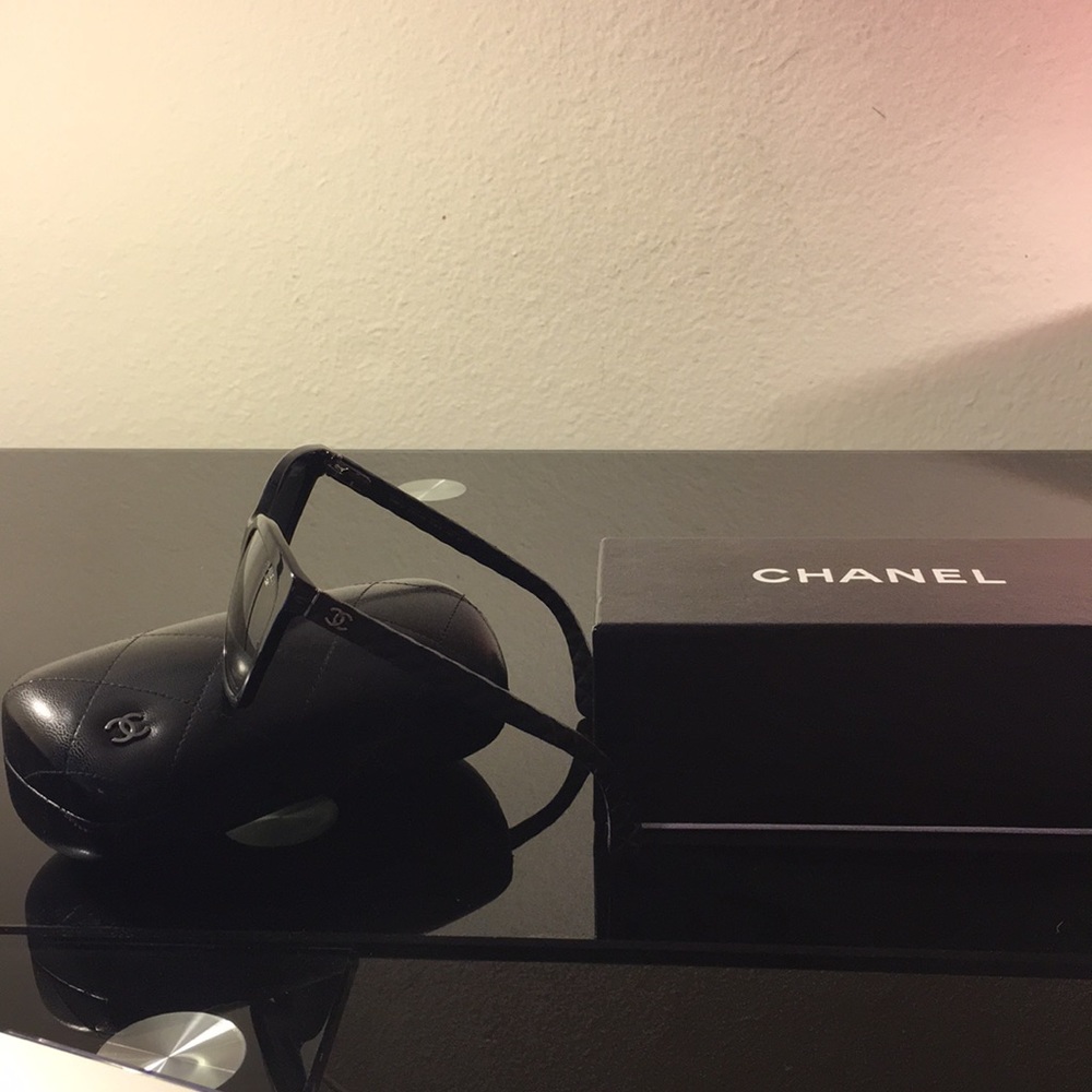 Chanel Quilted Leather Sunglasses